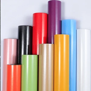 Fridge Sticker Decal Wrap PVC Self Adhesive Sticky Back Plastic Home Decor Plain - Picture 1 of 15