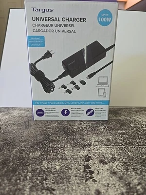 Targus Universal Charger Including all USB-C Devices - Black - Image 1 of 3