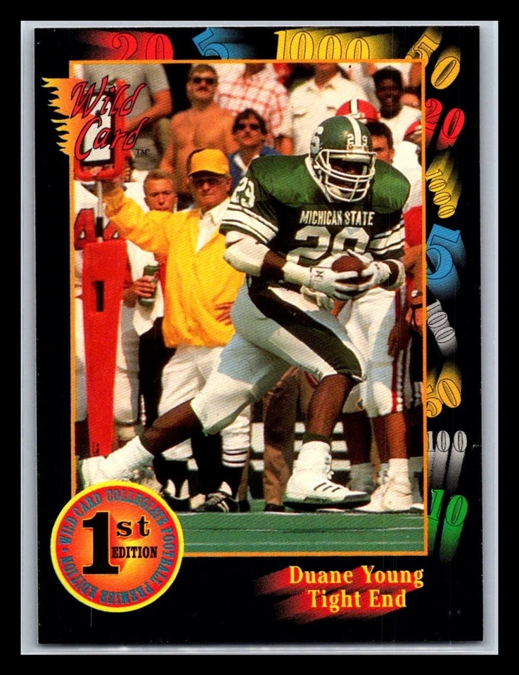 1991 Wild Card Draft Football # 1 - 160 - Pick Your Card! - Image 1 of 1