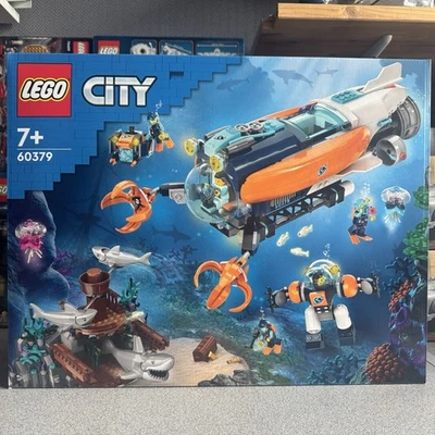 LEGO CITY: Deep-Sea Explorer Submarine (60379) New & Sealed Retired Set - Image 1 of 4