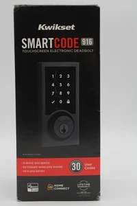 Kwikset SmartCode 916 Z-Wave Smart Lock, Keyless Entry - Imagen 1 de 8