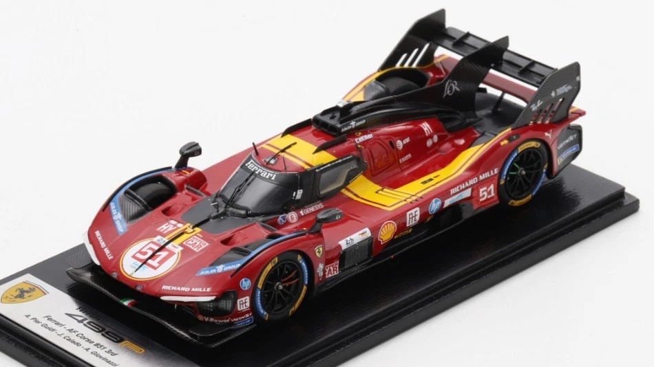 LOOKSMART LSLM192 FERRARI 499P N.50 LE MANS 2025 FUOCO-NIELSEN-MOLINA 1:43 Model - Immagine 1 di 1