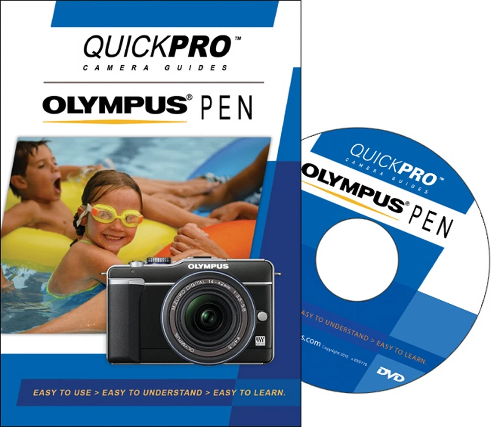 QUICKPro Training DVD Olympus PEN Series - NEW Free US Shipping - Изображение 1 из 1