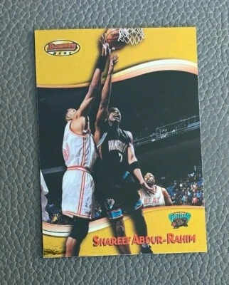 1998-99 Bowman's Best Basketball #97 Shareef Abdur-Rahim  - Image 1 of 2