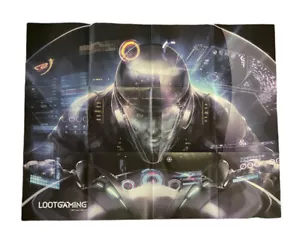 Loot Crate Exclusive Tron Lootcrate Gaming 28"x22" Fold Out Poster 2017 NEU GEÖFFNET - Bild 1 von 2