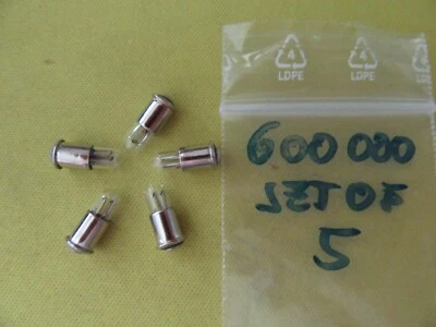 HO - Marklin 600000 Replacement Light Bulb - Set of 5 - NEW - Image 1 of 3