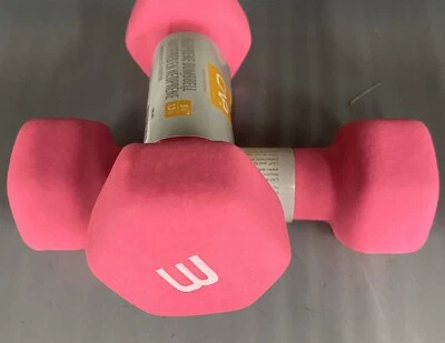 NEW CAP Neoprene Hex 3 Lb Dumbbell Hand Weights Pair (2) SHIPS NOW - Image 1 of 2