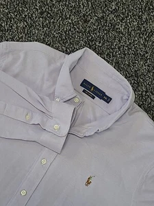 Ralph Lauren Hombres XXL Lavanda Oxford Botones Calce Clásico Colores Pascua - Imagen 1 de 7