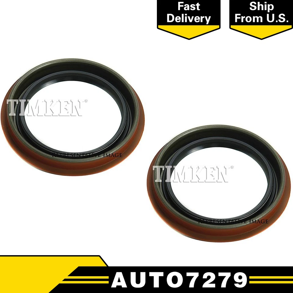 Sello de eje de salida de transmisión automática Timken 2 piezas para Dodge 400 Foto 1 de 1