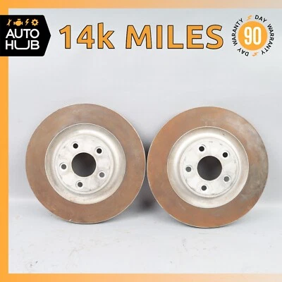 Juego de discos rotores de freno traseros izquierdo y derecho Jaguar X152 tipo F 14-21 OEM 14k Foto 1 de 4