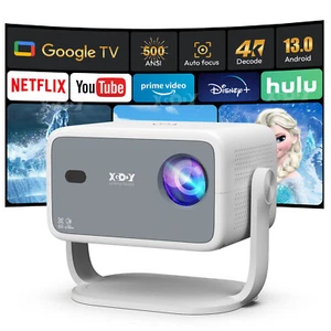 XGODY 4K Projecteur 25000LM 1080P Projecteur WiFi LCD Home Cinéma HDMI Bluetooth NETFLIX - Photo 1/11