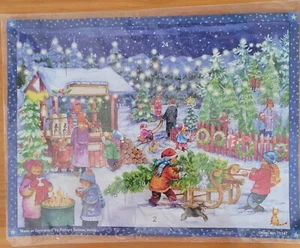Medium Advent Calendar-Neighborhood Nativity Made in Germany Richard Selmer - Picture 1 of 9