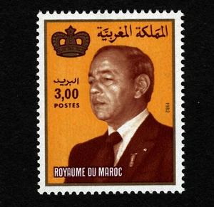 OPC 1983 Morocco 3d King Hassan II Sc#523 MNH - Picture 1 of 1