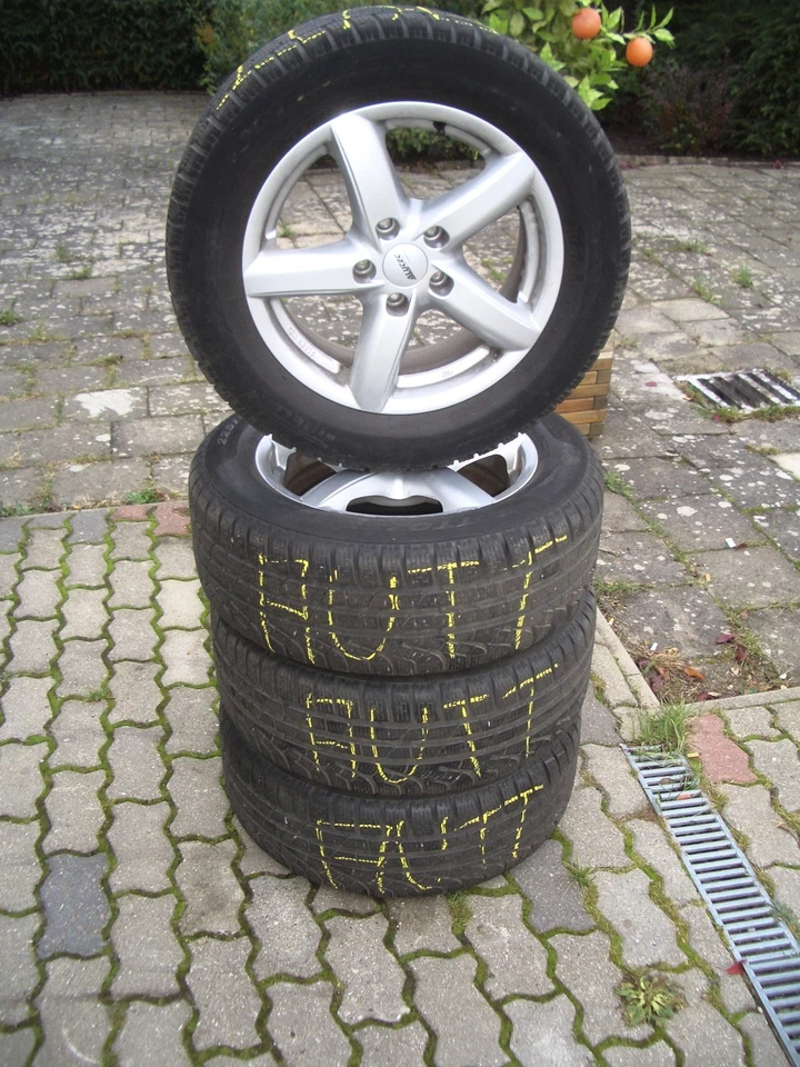 Alutec PS10 Winterräder Alufelgen Pirelli 210 225/55R16 95H 7Jx16 ET42 AUDI VW - Bild 1 von 1