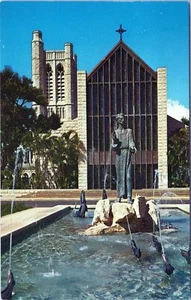 Catedral Iglesia de San Andrés Honolulu Hawaii 46757 postal sin publicar - Imagen 1 de 2