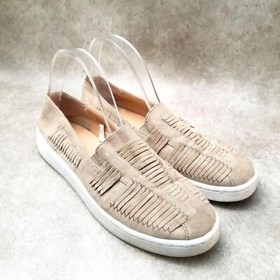 Mocasín sin cordones Mossimo para mujer talla 9,5 M marrón textil Foto 1 de 4