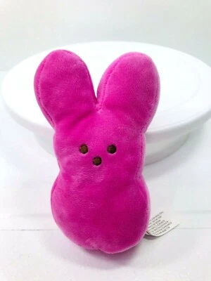 Just Born Pink Easter Bunny Peep 6" Plush Scented 2020 - Image 1 of 3