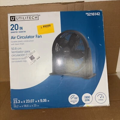 Utilitech Air Circulator Floor Fan - Image 1 of 4