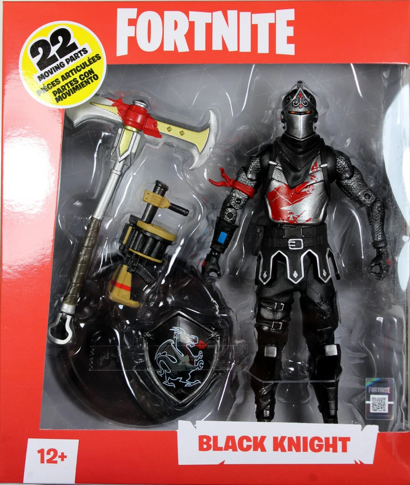 McFarlane Toys Fortnite 2018 Black Knight Action Figure 1033v