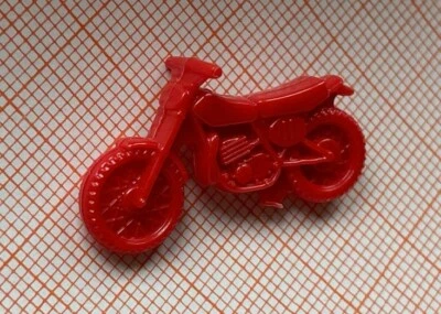 MB60 altes Miniatur Motorrad rot ** 60er Jahre Matchbox Figuren - Bild 1 von 2