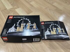 LEGO ARCHITECTURE: London (21034) Box and Instructions