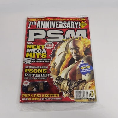 PSM Playstation 2 Magazine September 2004 Vol 8 #88 God of War (New In Bag) - Image 1 of 3