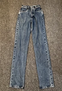 Jeans Vintage Rockies Rocky Mountain Cintura Alta Western Bareback Azul Talla 27 - Imagen 1 de 16
