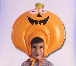 Creatology Halloween Inflatable PUMPKIN Shaped Wig/Hat One Size Fits Most BNIB - Picture 1 of 2