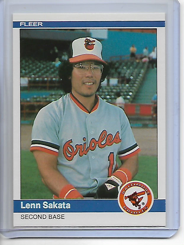 1984 Fleer Lenn Sakata Card - Image 1 of 1