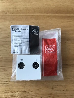 MK ELECTRIC MK K5852 WHI EURO TV/FM-DAB DIPLEXER MODUL 50X50 mm