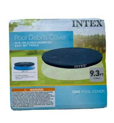 Intex 28021E 10ft Easy Set Pool Cover, Fast Shipping, Brand New Sealed - Image 1 of 2
