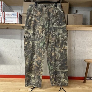Vtg Lady Liberty Camo Hunting Cargo Pants Women’s Size 16 Advantage Timber - Picture 1 of 9
