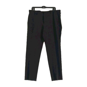 Pantalone elegante Savane Performance uomo nero 36W x 29L slim fit piatto davanti comodo - Foto 1 di 13