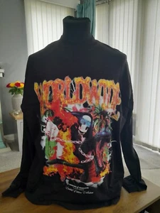 BoohooMan Long Sleeve T Shirt GRIM REAPER Worldwide Ltd Edition Collection - LGE - Picture 1 of 5