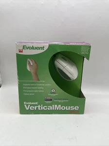 Evoluent Vertical Mouse Optical Wired USB Vertical Mouse - New In Box - Picture 1 of 5