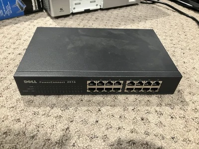 Dell PowerConnect 2016 16-Port Unmanaged Switch with PWR Cable incl. - Image 1 of 2