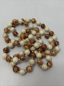 Vintage  Bead Necklace 30” Long - Picture 1 of 5