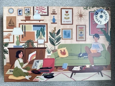 Trevell Jigsaw Puzzles “Retro Afternoon” 1,000 Piece Puzzle NEW - Image 1 of 2