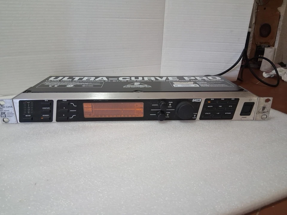 Behringer DEQ2496 Ultra-Curve Pro Digital Audio Processor. No Cables Or Cords. - Image 1 of 4