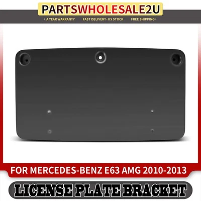 前侧车牌支架适用于梅赛德斯-奔驰 E63 AMG 2010 2011 2012-2013 — 第 1/4 张图片