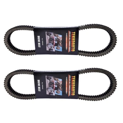 Conjunto de 2 correias de transmissão para snowmobile Arctic Cat 2012-2017 F 800 LXR ZR 6000 EL - Imagem 1 de 4