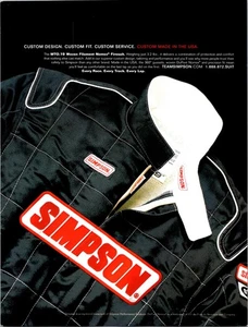 2004 • SIMPSON Performance Products Print Ad • RACING Safety ADS.83 - Picture 1 of 2