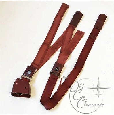 Lincoln Mark III Burgundy 1969 LF o RF juego de cinturón de seguridad (C9LY65611A72F1D) Foto 1 de 4