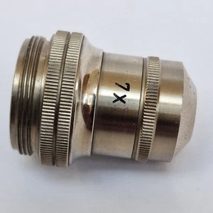 Generic Vintage 7x Microscope Objective Lens, Very Good Optical Condition - Picture 1 of 10