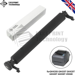 105934-035 Platen Roller for Zebra GX420T GK420T GX430T GK430T Printer with Gear - Picture 1 of 9