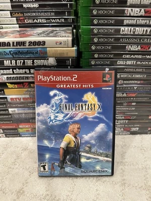 Final Fantasy X Greatest Hits (Sony PlayStation 2,PS2) No Manual Tested - Image 1 of 3