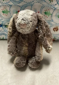 Jellycat London WOODLAND BASHFUL BUNNY Hase braun meliert Plüschtier Stofftier - Bild 1 von 8