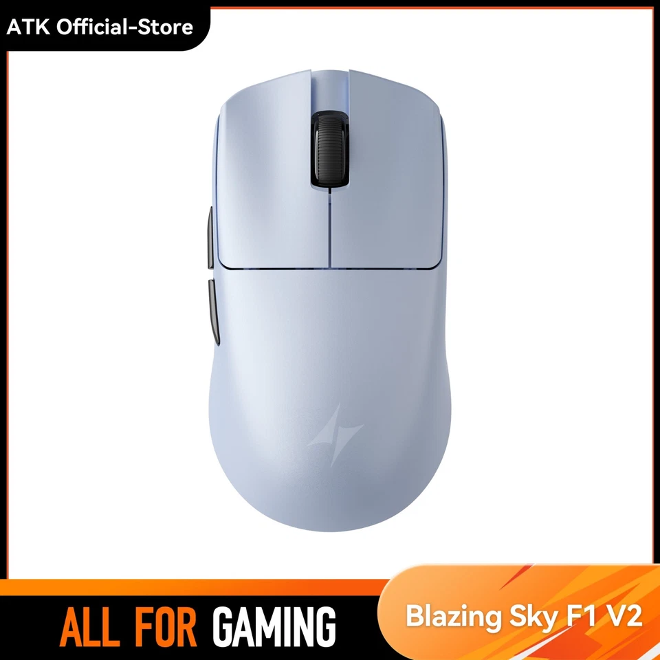 ATK Blazing Sky F1 V2 Wireless Gaming Mouse 8KHz PAW3395/3950 38g Esports - Image 1 of 4