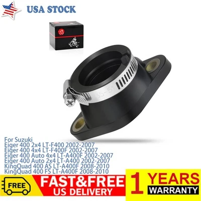 Carburador de arranque colector de admisión para Suzuki King Quad 400 2008-2010 Eiger 400 2002-2007 Foto 1 de 4