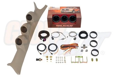 Medidores de PSI de combustible GlowShift T7 Boost EGT + cápsula bronceada para 99-07 Ford F350 Powerstroke Foto 1 de 4